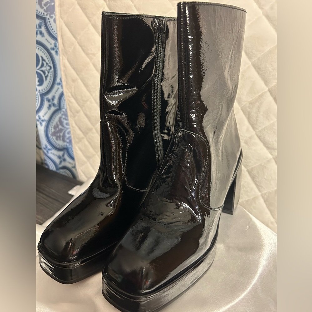 Free People Ruby Shine Platform Boot Size 38.5 Wo… - image 3